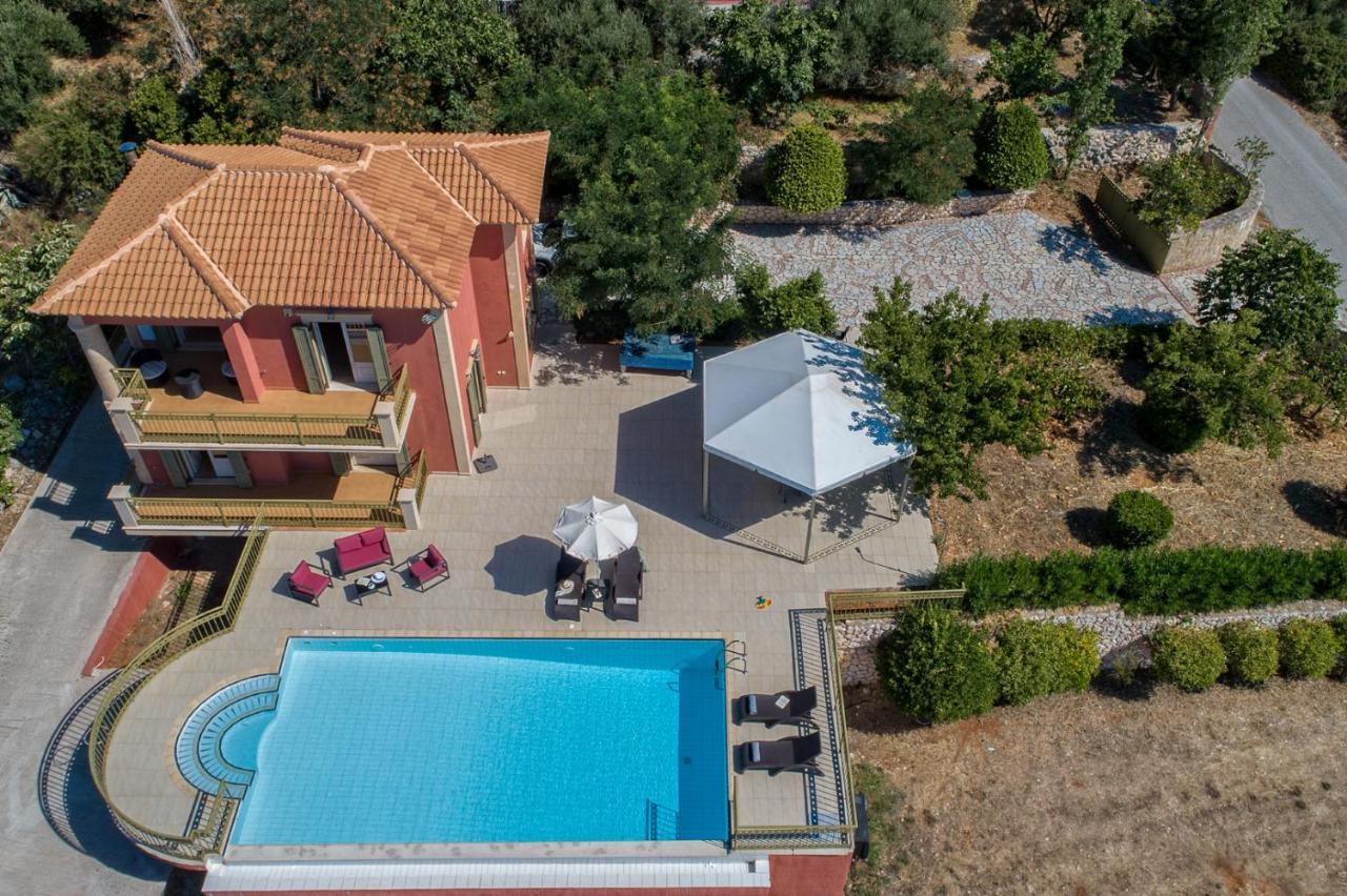 Lourdas Beach View Villa Vlachata Extérieur photo