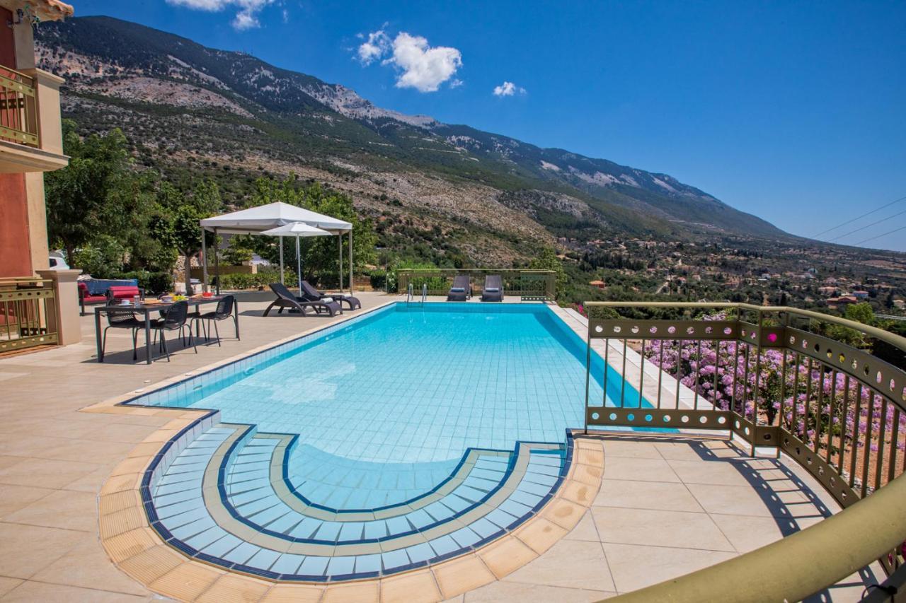 Lourdas Beach View Villa Vlachata Extérieur photo