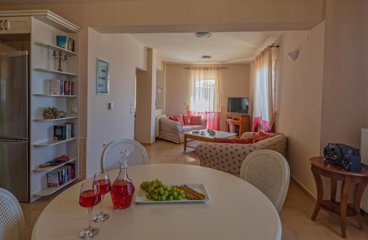 Lourdas Beach View Villa Vlachata Extérieur photo