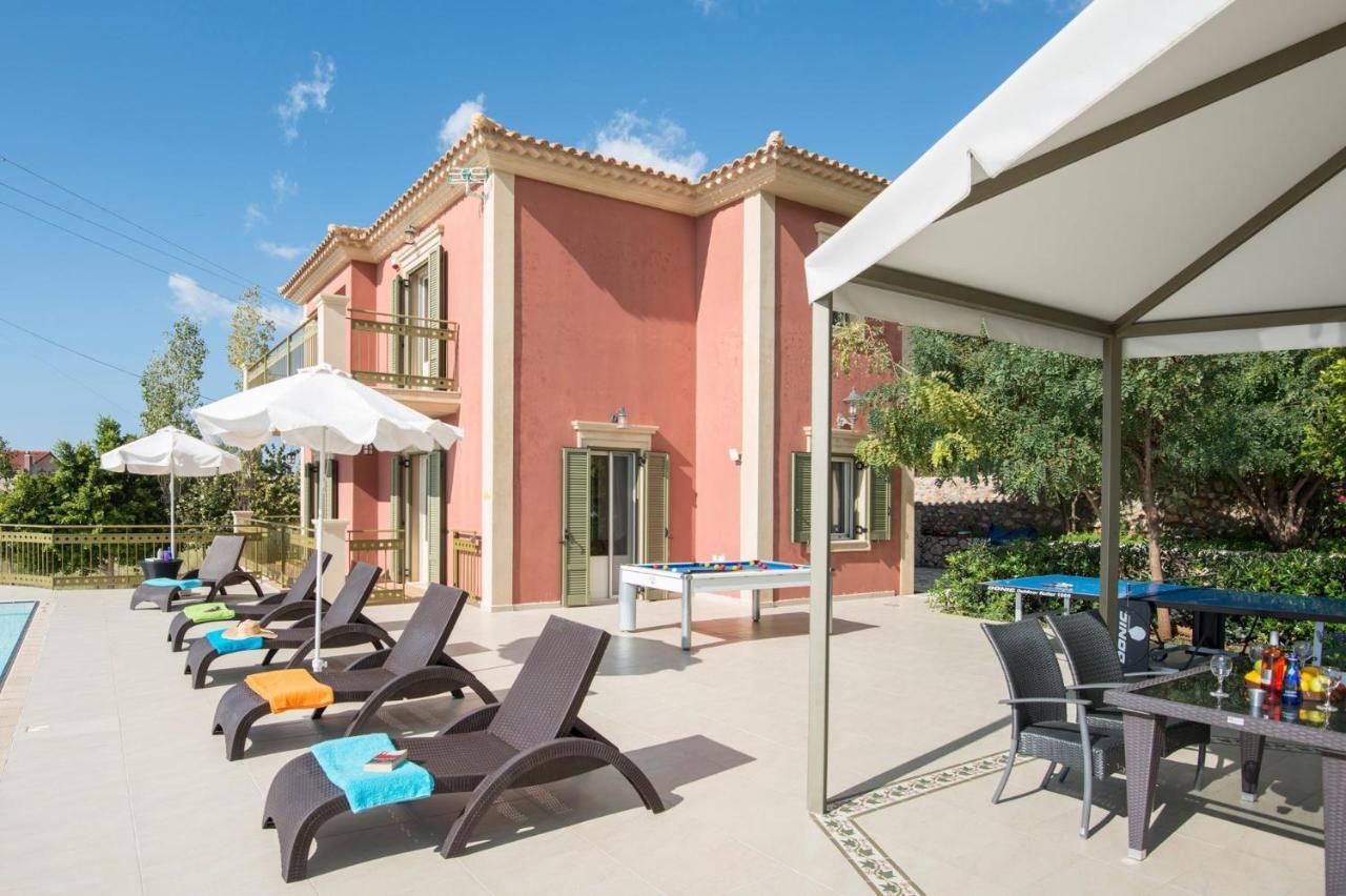 Lourdas Beach View Villa Vlachata Extérieur photo