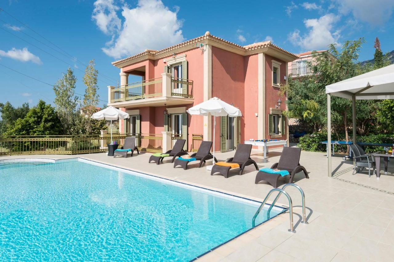 Lourdas Beach View Villa Vlachata Extérieur photo