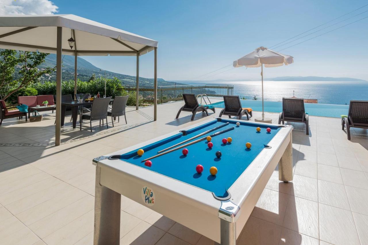 Lourdas Beach View Villa Vlachata Extérieur photo