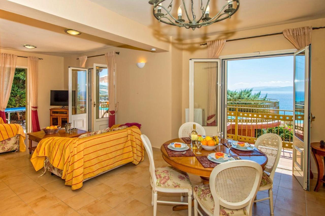 Lourdas Beach View Villa Vlachata Extérieur photo