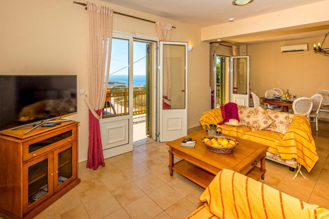 Lourdas Beach View Villa Vlachata Extérieur photo